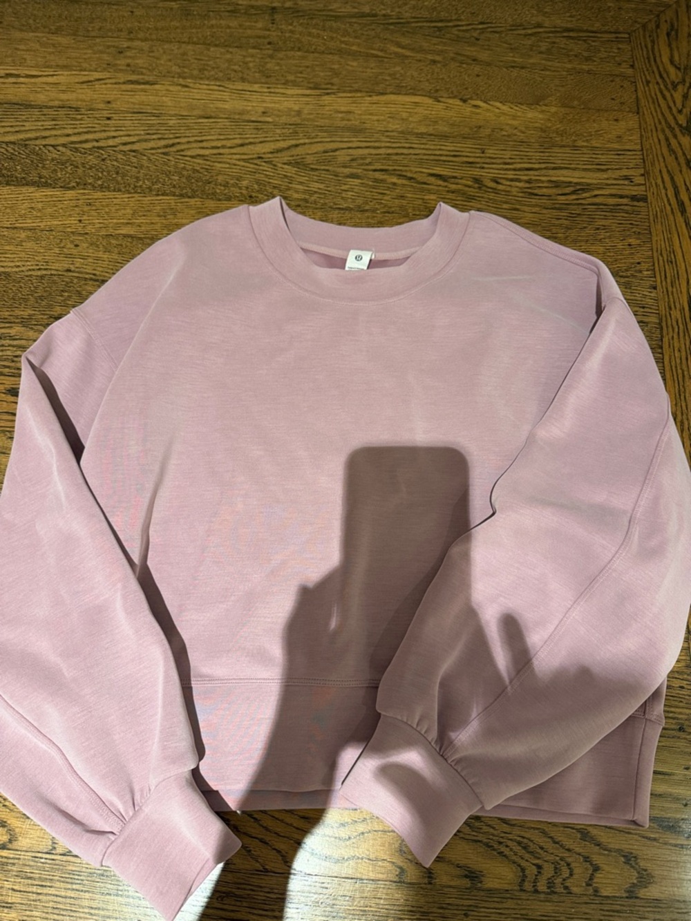 lululemon athletica Mauve-Pink Crewneck Tee